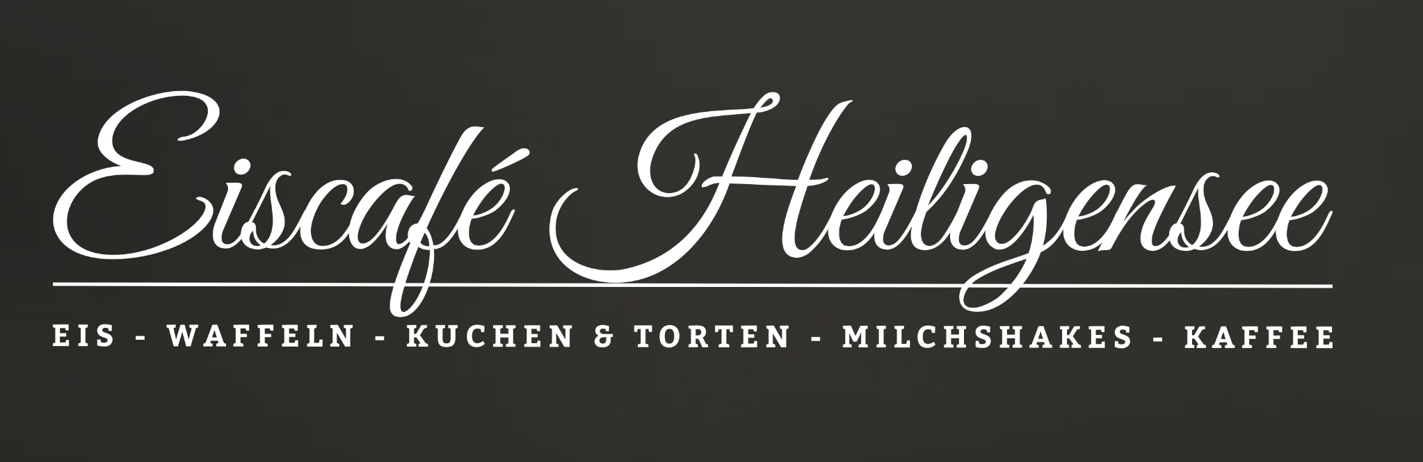 Eiscafé Heiligensee - Eis, Waffeln, Kuchen und Torten, Milchshakes, Kaffee