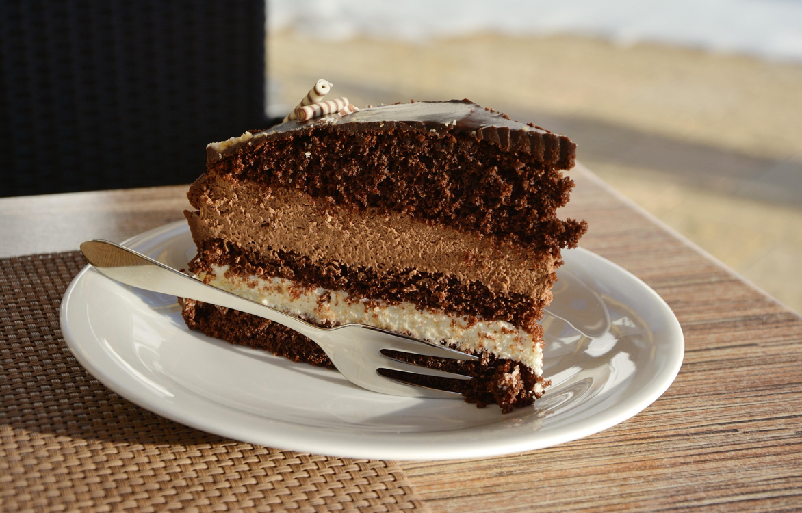 Kuchen und Torten im Café